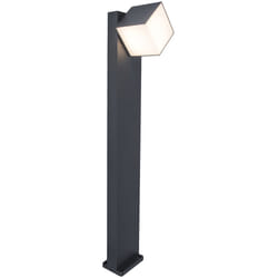 LUTEC CUBA Éclairage au sol extérieur Ampoule(s) non remplaçable(s) LED 12,2 W Gris F