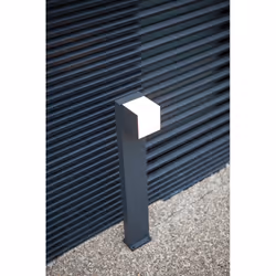 LUTEC CUBA Éclairage au sol extérieur Ampoule(s) non remplaçable(s) LED 12,2 W Gris F