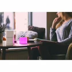 LUTEC NOMA lampe de table 2,3 W LED F Blanc