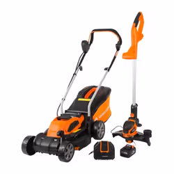 Twin Pack Tondeuse + Coupe Bordure à batterie 40V. Yard Force LMG32 - LTG30 300m²