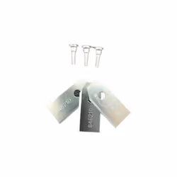 3 lames de 3.5cm et vis référence 846210 pour robot tondeuse YardForce, Power-G, Id-Tech, Ferrex, Garden Feeling ou Florabest ...