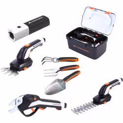 Le SET Vita 4V avec boite de rangement, est l'outil indispensable pour les petites coupes du week-end et l'embellissement de  ...