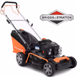 Description générale La tondeuse à gazon rotative autopropulsée à essence Yard Force 46cm, également connue sous le nom de GM ...