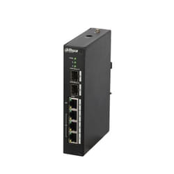 Dahua Technology PFS3206-4P-96 commutateur réseau Géré L2 Fast Ethernet (10/100) Connexion Ethernet, supportant l'alimentation via ce port (PoE) Noir