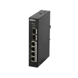 Dahua Technology PFS4206-4P-96 commutateur réseau Géré L2 Fast Ethernet (10/100) Connexion Ethernet, supportant l'alimentation via ce port (PoE) Noir