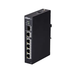 Dahua Technology Access DH-PFS3106-4T commutateur réseau Non-géré L2 Fast Ethernet (10/100) Noir