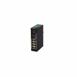Dahua Technology DH-LR2110-8ET-120, Géré, L2, Fast Ethernet (10/100), Connexion Ethernet, supportant l'alimentation via ce po ...