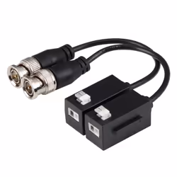 Dahua Technology PFM800-4K, Balun vidéo, Universel, Noir, Acrylonitrile-Butadiène-Styrène (ABS), 400 m, 100 Ohm
