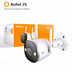 Imou Bullet 2S, Caméra de sécurité IP, Intérieure, Avec fil &sans fil, Externe, CE, FCC, Plafond/mur
