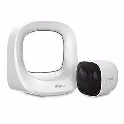 Imou Cell Pro (1HUB + 1 Camera), Caméra de sécurité IP, Extérieure, Sans fil, Plafond/mur, Blanc, Imperméable