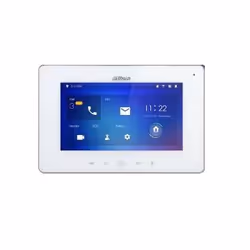 Dahua Technology VTH5221DW-S2, Blanc, 17,8 cm (7"), 1024 x 600 pixels, -10 - 55 °C, 10 - 90%, 7 W