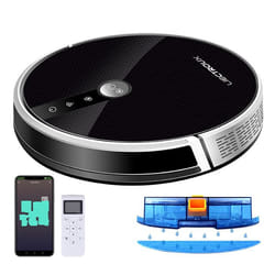 LIECTROUX C30B - Aspirateur robot laveur connecté - 4000 Pa - Navigation cartographique - Autonomie 120 mn - Batterie 2600mAh