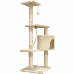 Arbre a chat PALOMA - 40x40x114cm - Beige