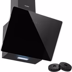 ANGJ64B-60-FR Hotte Aspirante Inclinée ANGJ64B-60-FR Comfee 60cm HOTTE DE CUISINIÈRE INCLINÉE ANGJ64B-60-FR + produit Command ...
