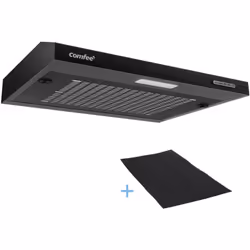Description générale Comfee 60 cm HOTTE DE CUISINIÈRE ENCASTRABLE VISIÈRE SLIF17B-60-FR est une hotte aspirante moderne et ef ...