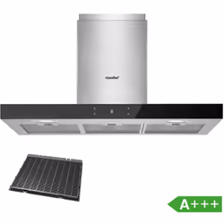 Description générale La hotte décorative murale TSHM77-90-FR de 90 cm est un appareil élégant et performant, conçu pour améli ...