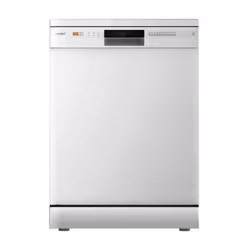Description générale Lave-vaisselle Pose Libre de 60 cm avec un niveau sonore de 49 dB, conçu pour accueillir jusqu'à 12 couv ...