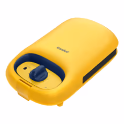 Comfeè MC-JK1312P201 moule à gauffres 1 gauffre(s) 950 W Bleu, Jaune