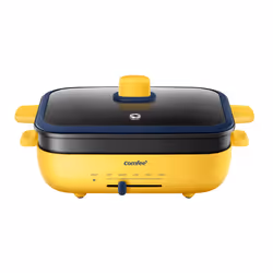 Comfeè MC-DH3020A2 appareil multi-cuissons 1300 W Noir, Jaune