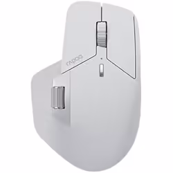Rapoo MT760L, Droitier, Optique, RF sans fil + Bluetooth, 3200 DPI, Gris