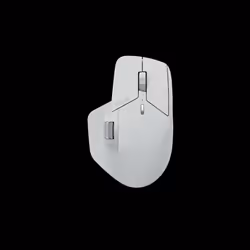 Rapoo MT760M, Laser, RF sans fil + Bluetooth, 4000 DPI, Gris