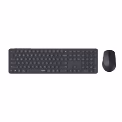 Ensemble clavier souris - RAPOO - 9810M - Sans fil - Full Size - Gris foncé