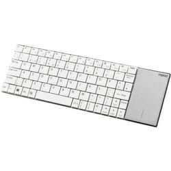 Rapoo E2710 clavier RF sans fil QWERTZ Allemand Blanc