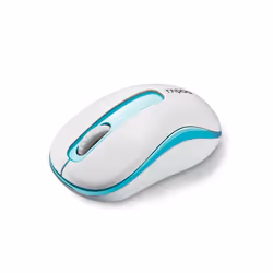 Rapoo M10 Plus, Ambidextre, Optique, RF sans fil, 1000 DPI, Bleu