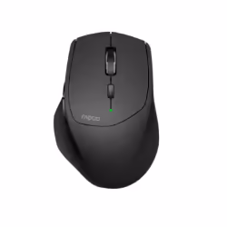 Rapoo MT550, Droitier, Optique, RF sans fil + Bluetooth, 1600 DPI, Noir
