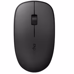 Rapoo M200, Ambidextre, RF sans fil + Bluetooth, 1300 DPI, Noir