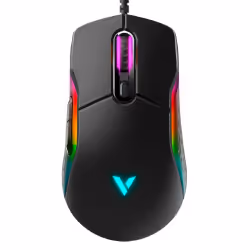 Rapoo VT200, Droitier, Optique, USB Type-A, 6200 DPI, Noir