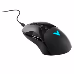 Rapoo VT950, RF Wireless + USB Type-A, 16000 DPI, Noir