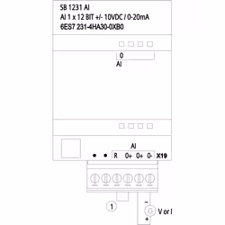 Siemens Signal Board SB 1231, 1 AI - Vue supplémentaire 2