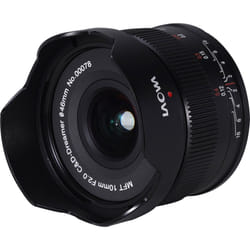 Laowa VE1020MFT lentille et filtre d'appareil photo Noir