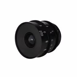 Laowa 7.5mm T2.9 Zero-D S35 Cine Objectif de cinéma Noir