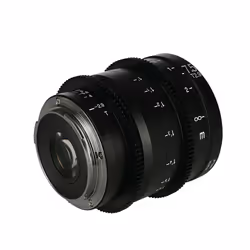 Laowa 7.5mm T2.9 Zero-D S35 Cine Objectif de cinéma Noir