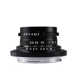 Laowa pour hybride focale fixe objectif 15mm f/5 cookie ff noir compatible avec canon rf
