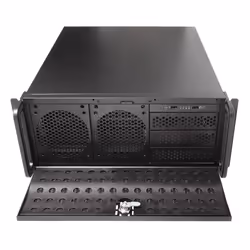 UNYKAch 4U 19" UK 4129 Support Noir - Vue supplémentaire 5