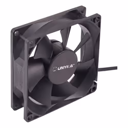 UNYKAch 51786 système de refroidissement d’ordinateur Boitier PC Ventilateur 8 cm Noir