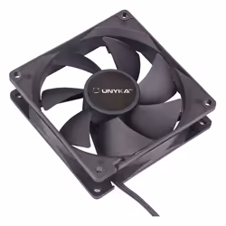 UNYKAch 90 mm Boitier PC Ventilateur 9 cm Noir