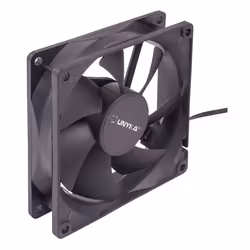UNYKAch 90 mm Boitier PC Ventilateur 9 cm Noir - Vue supplémentaire 4