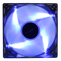 UNYKAch 51791 système de refroidissement d’ordinateur Boitier PC Ventilateur 12 cm Gris, Transparent