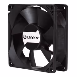 UNYKAch 80.80.25, Ventilateur, 8 cm, 900 tr/min, 2000 tr/min, 22,5 dB, 24,86 cfm