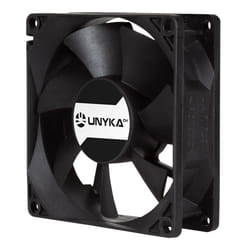 UNYKAch 80.80.25 système de refroidissement d’ordinateur Boitier PC Ventilateur 8 cm Noir