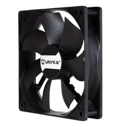 UNYKAch 80.120.25 système de refroidissement d’ordinateur Boitier PC Ventilateur 12 cm Noir