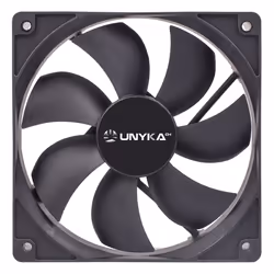 UNYKAch 51800 système de refroidissement d’ordinateur Boitier PC Ventilateur 12 cm Noir