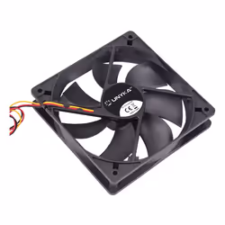 UNYKAch 51800 système de refroidissement d'ordinateur Boitier PC Ventilateur 12 cm Noir - Vue supplémentaire 4