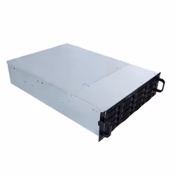 UNYKAch 3U HSW4416, Support, Serveur, Noir, Argent, ATX, CEB, EEB, micro ATX, SGCC, 3U