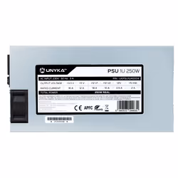 UNYKAch UKPSU1U40004, 250 W, 100 - 230 V, 50 - 60 Hz, Actif, 16 A, 18 A