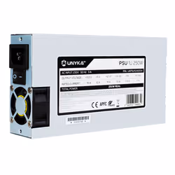 UNYKAch UKPSU1U40004 unité d'alimentation d'énergie 250 W 20+4 pin ATX Flex ATX Argent